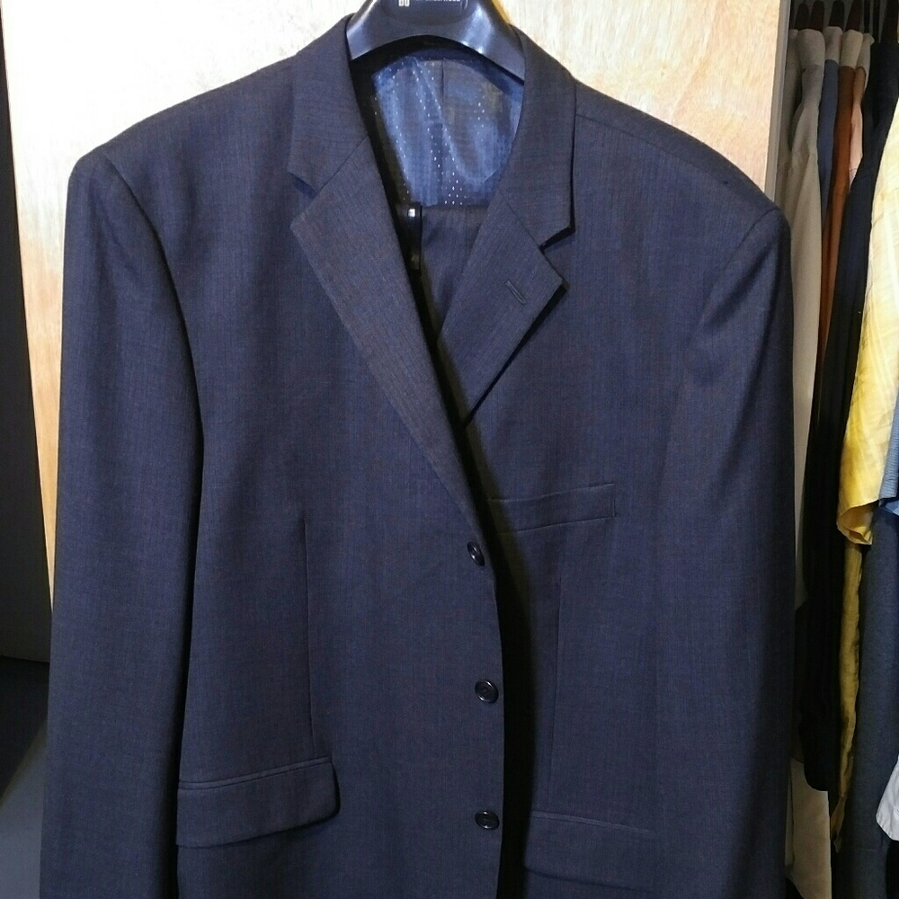 100% wool men's suit